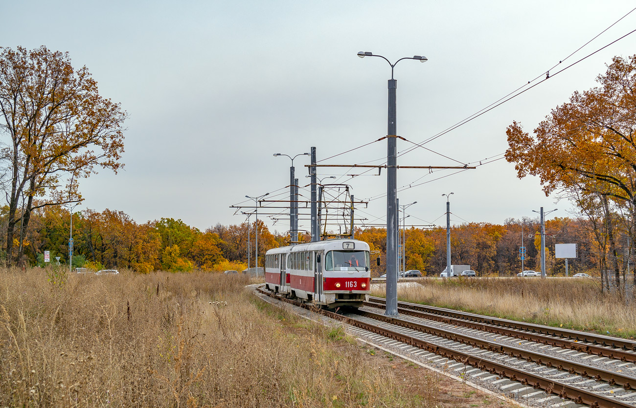 Самара, Tatra T3SU (двухдверная) № 1163