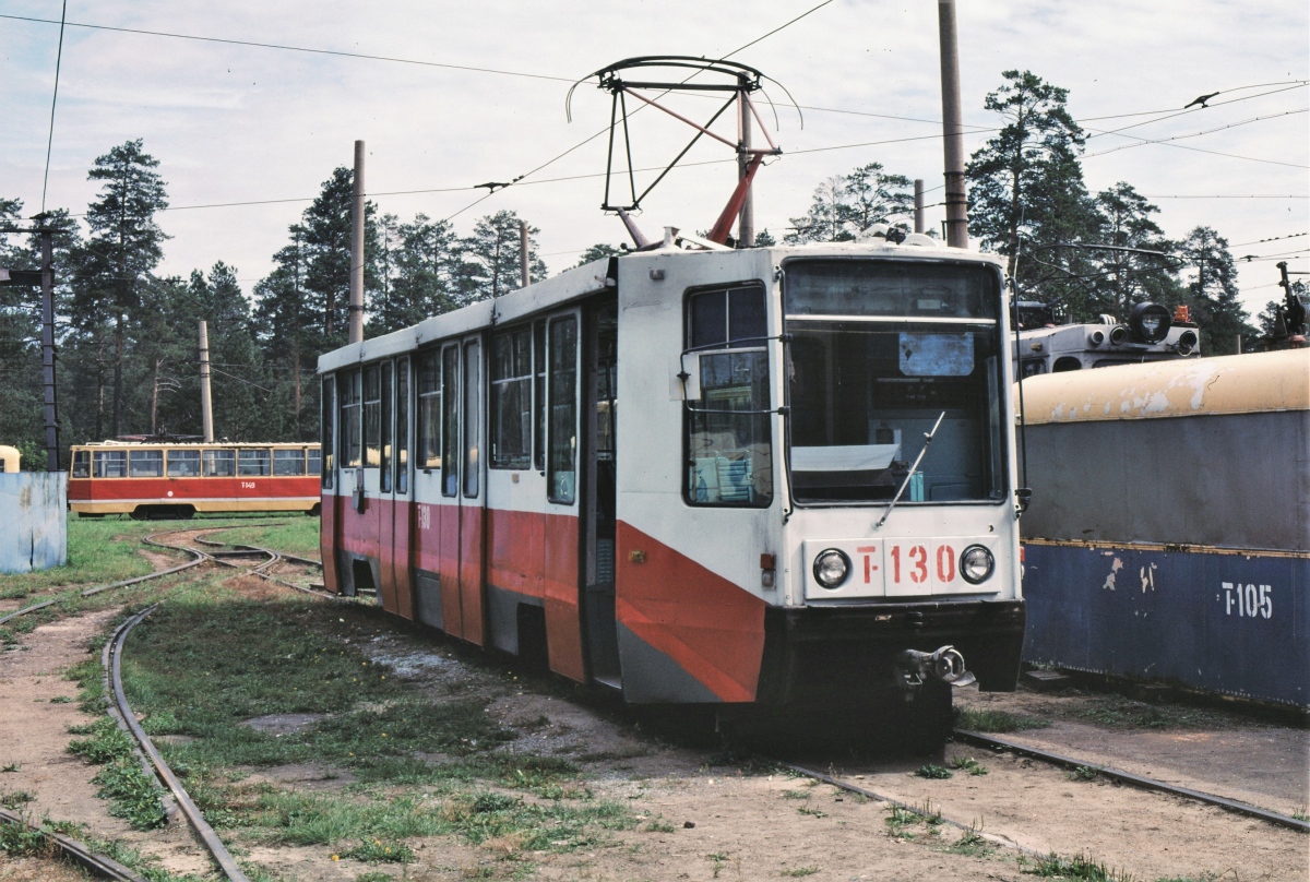 Angarsk, 71-608K № 130; Angarsk, RVZ-6M2 № 105; Angarsk, 71-605 (KTM-5M3) № 149