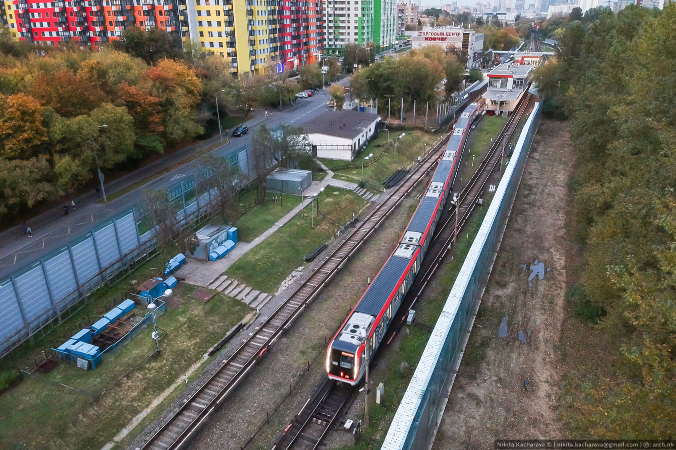 Москва — Метрополитен — [4] Филёвская линия