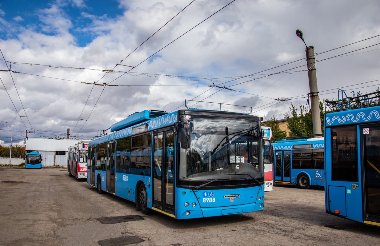 Саратов, СВАРЗ-МАЗ-6275 № 8988; Саратов — Поставка троллейбусов из Москвы — 2020