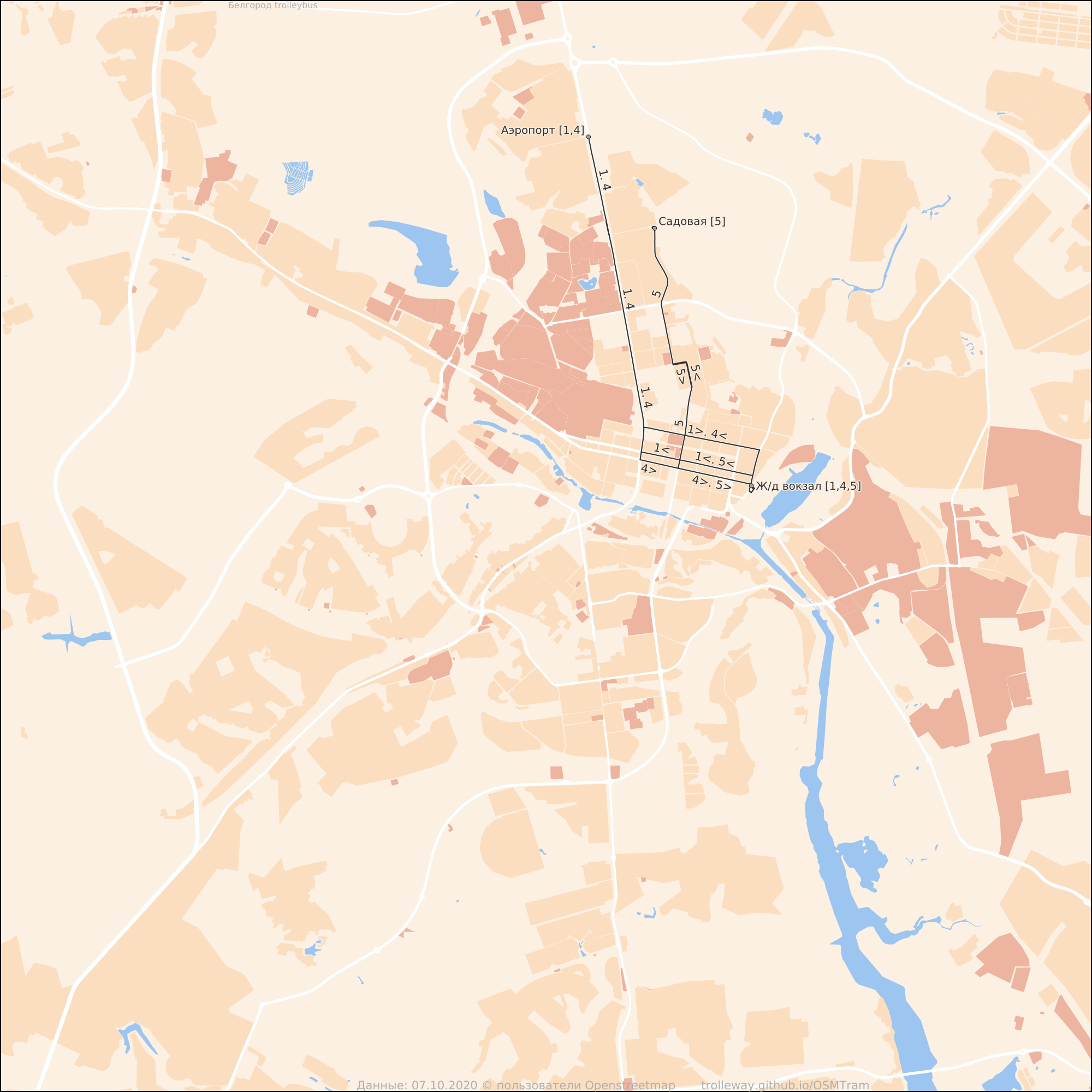 Belgorod — Maps