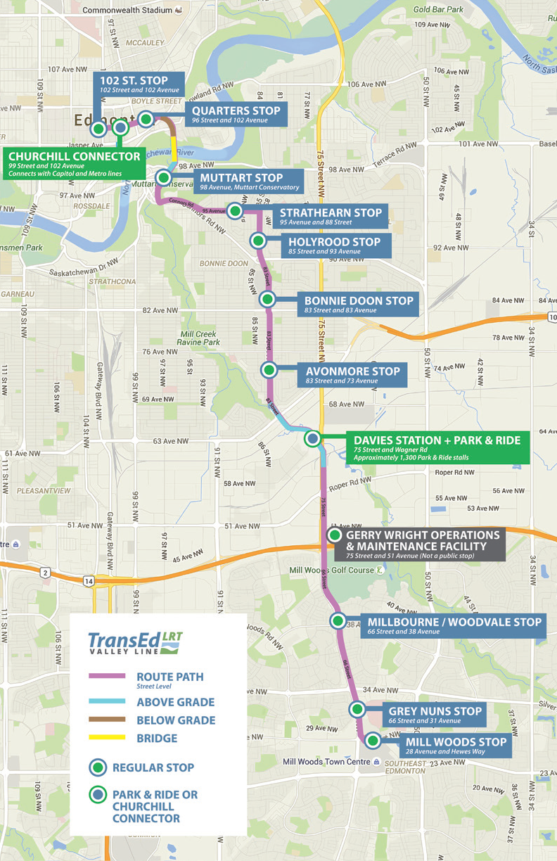 Edmonton — Maps