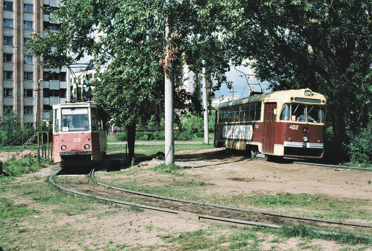 Витебск, 71-605 (КТМ-5М3) № 319; Витебск, РВЗ-6М2 № 402