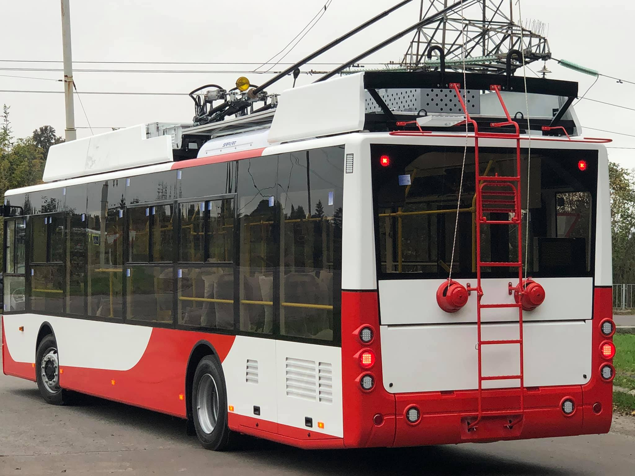 Lutsk, Bogdan T70117 № 001; Lutsk — New Bogdan trolleybuses