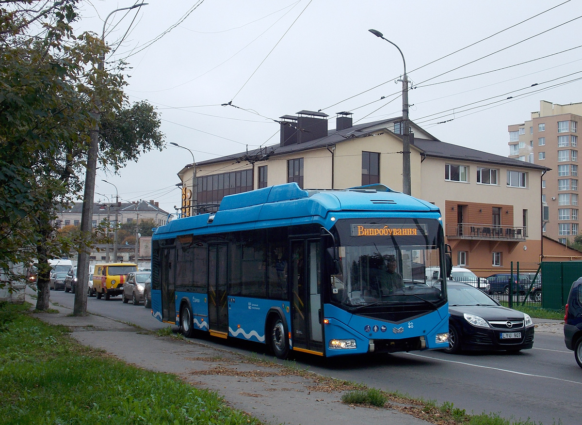 Луцк — Новые троллейбусы БКМ
