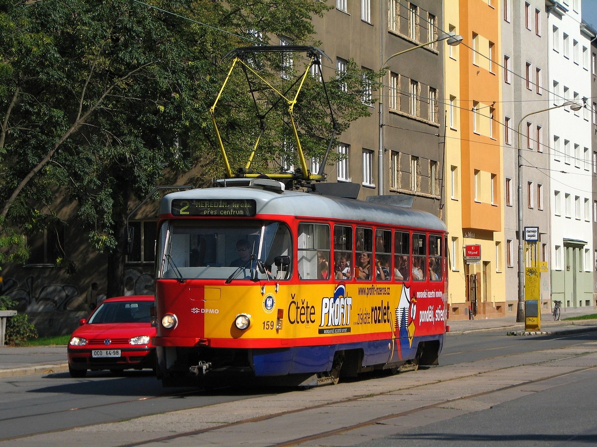 Оломоуц, Tatra T3R.P № 159