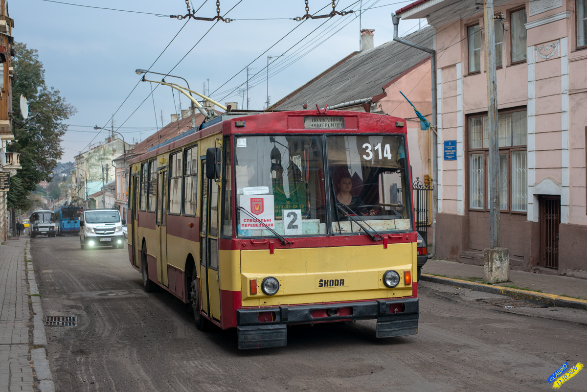 Черновцы, Škoda 14Tr11/6 № 314