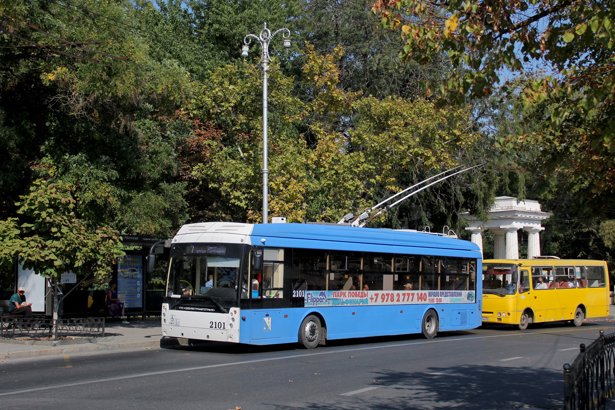 Sevastopol, Trolza-5265.02 “Megapolis” № 2101