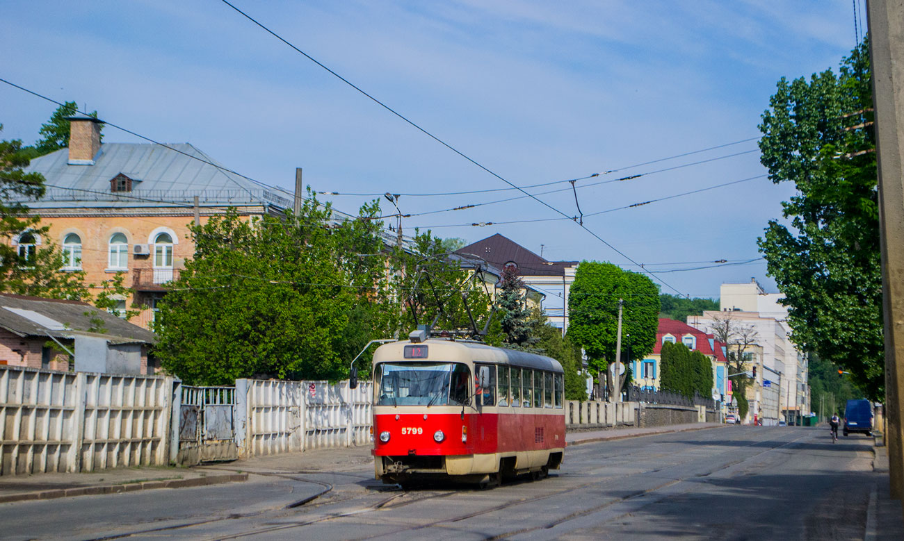 Kyiv, Tatra T3SUCS # 5799