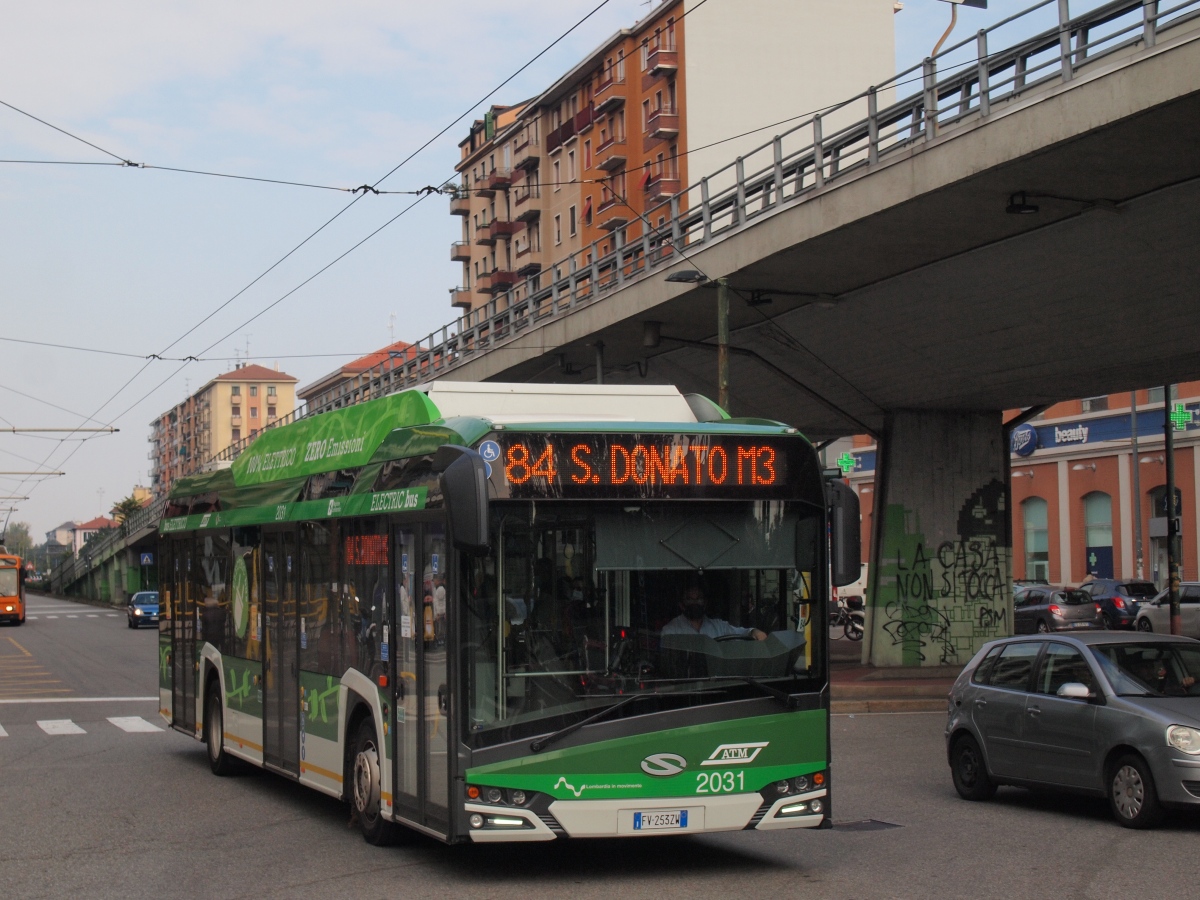 Милан, Solaris Urbino IV 12 Electric № 2031