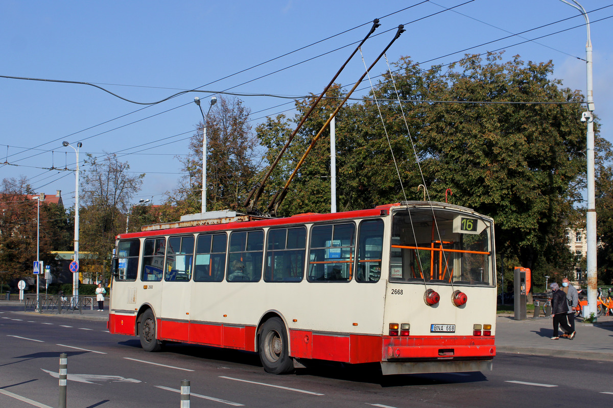 Vilnius, Škoda 14Tr17/6M č. 2668