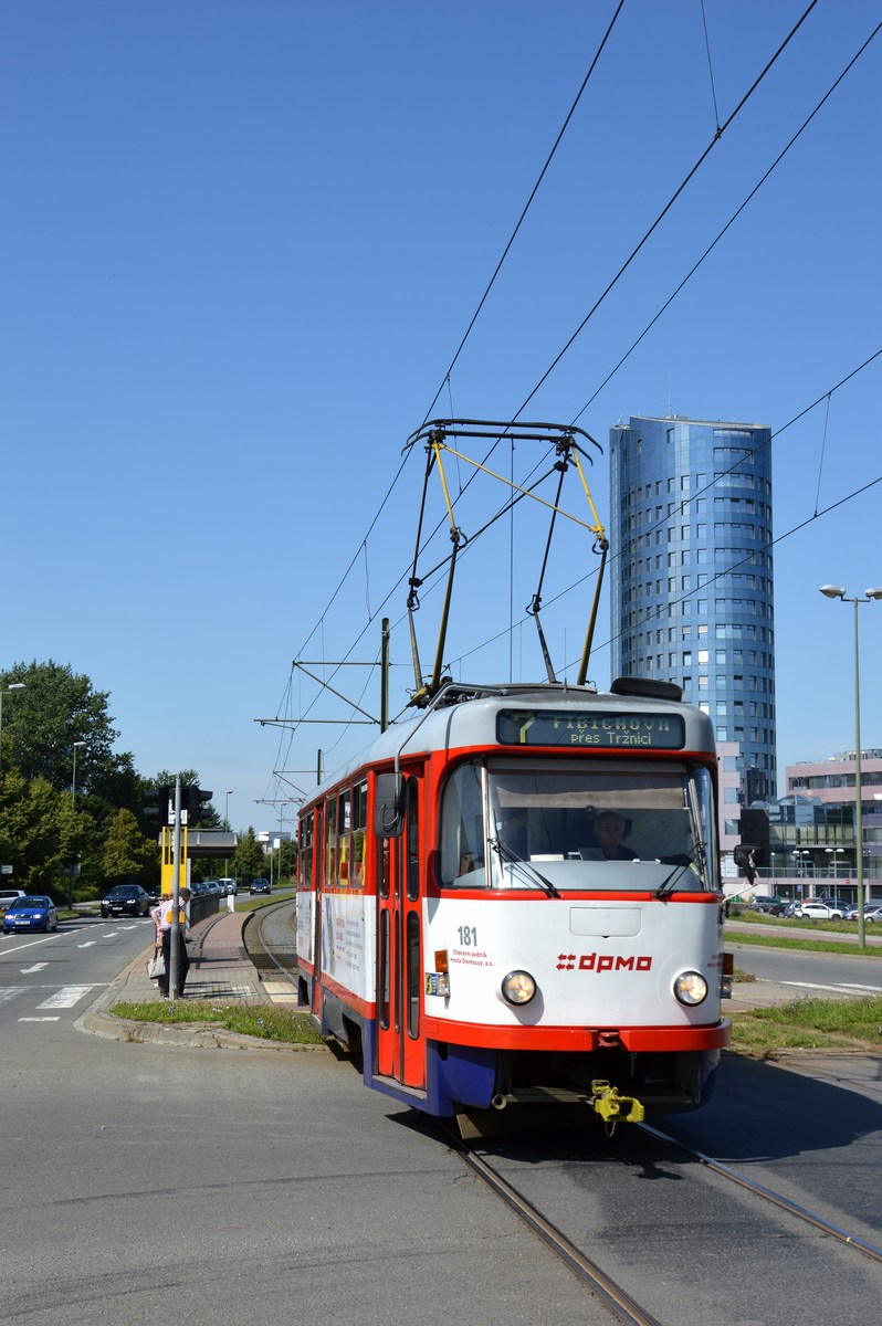 Olomouc, Tatra T3R.P č. 181