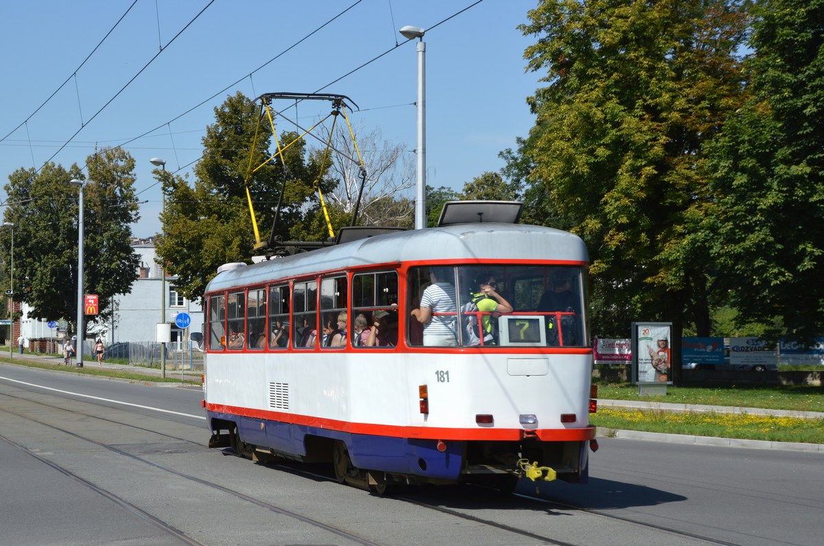 Olomouc, Tatra T3R.P N°. 181