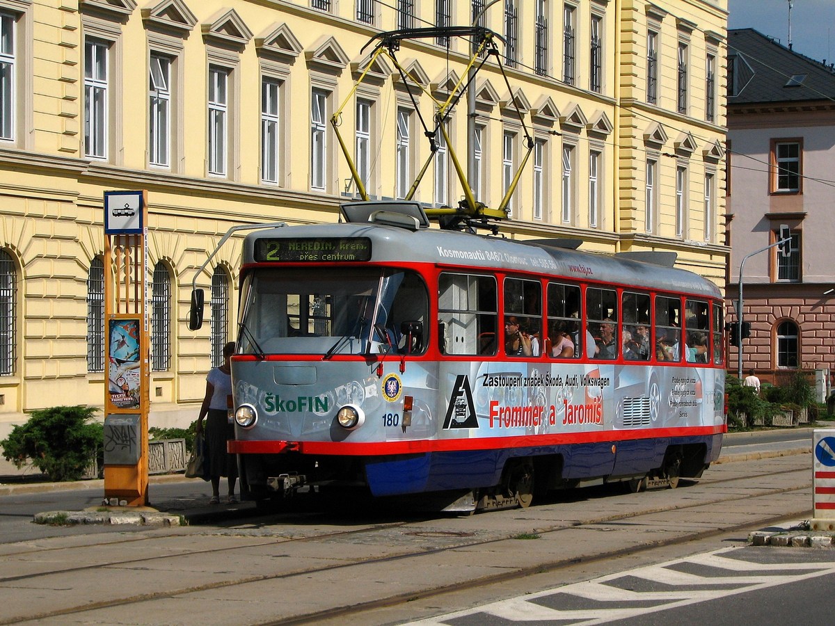 Оломоуц, Tatra T3R.P № 180