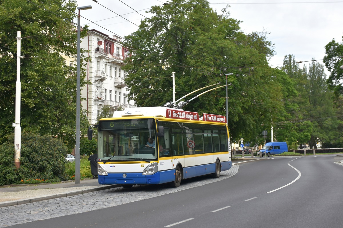 Марианске-Лазне, Škoda 24Tr Irisbus Citelis № 55