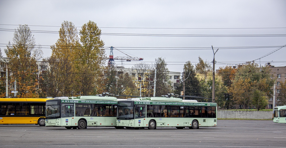 Минск, МАЗ-203Т70 № 3316; Минск — Троллейбусный парк № 3