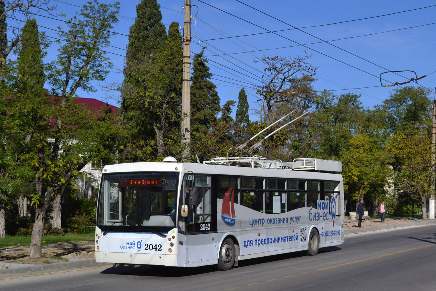 Sevastopol, Trolza-5265.00 “Megapolis” č. 2042