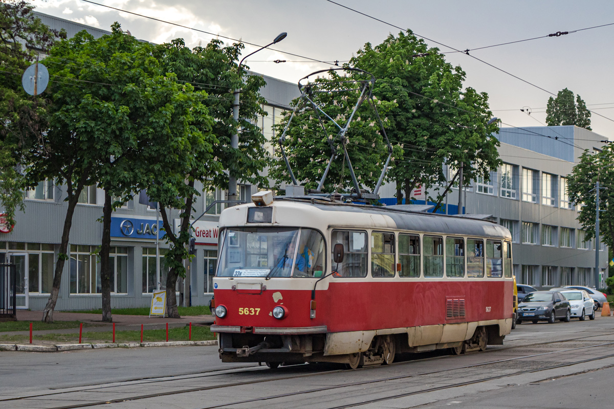 Киев, Tatra T3 № 5637