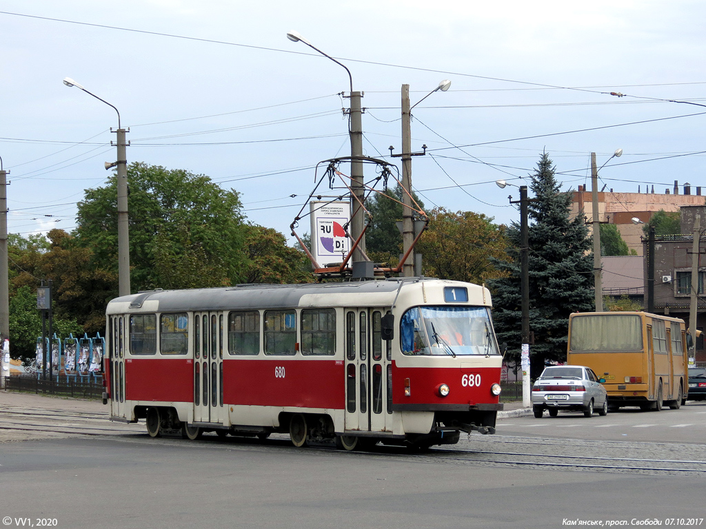 Каменское, Tatra T3SUCS № 680