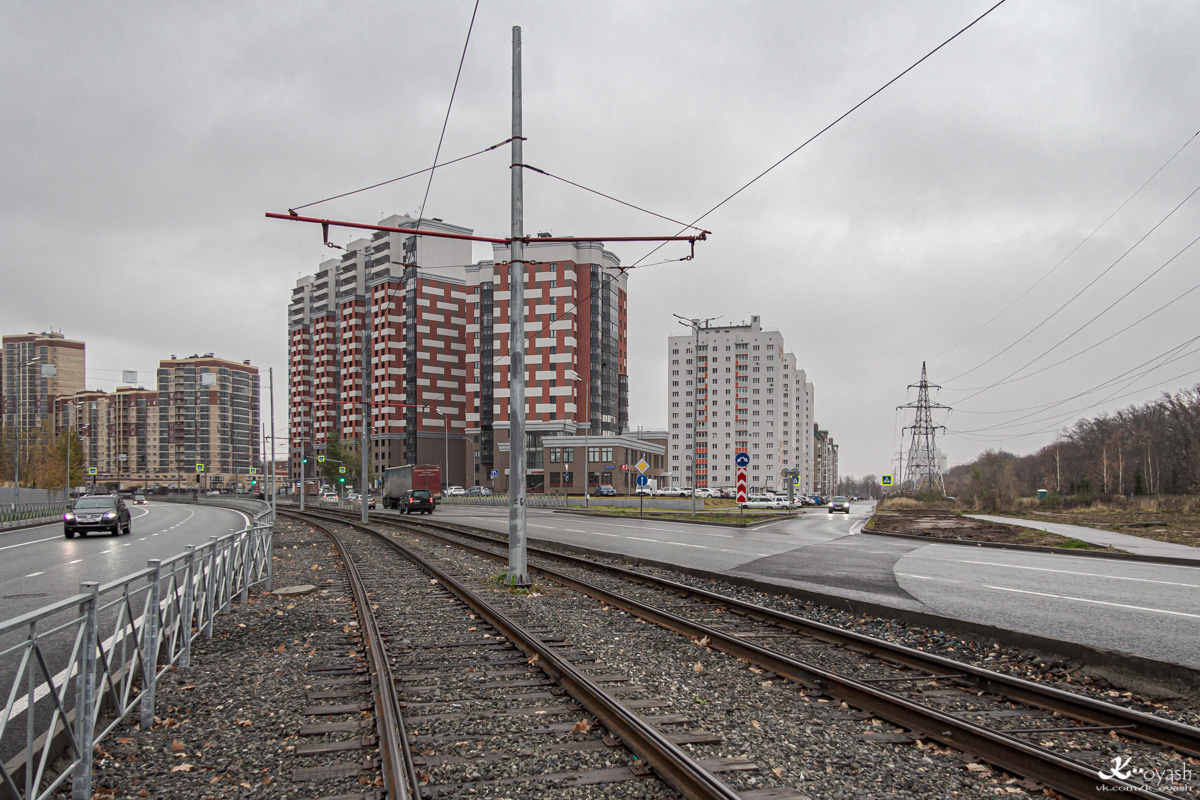 Kazan — Big tram circle; Kazan — Closed lines; Kazan — ET Lines [5] — South; Kazan — Terminal points and loops