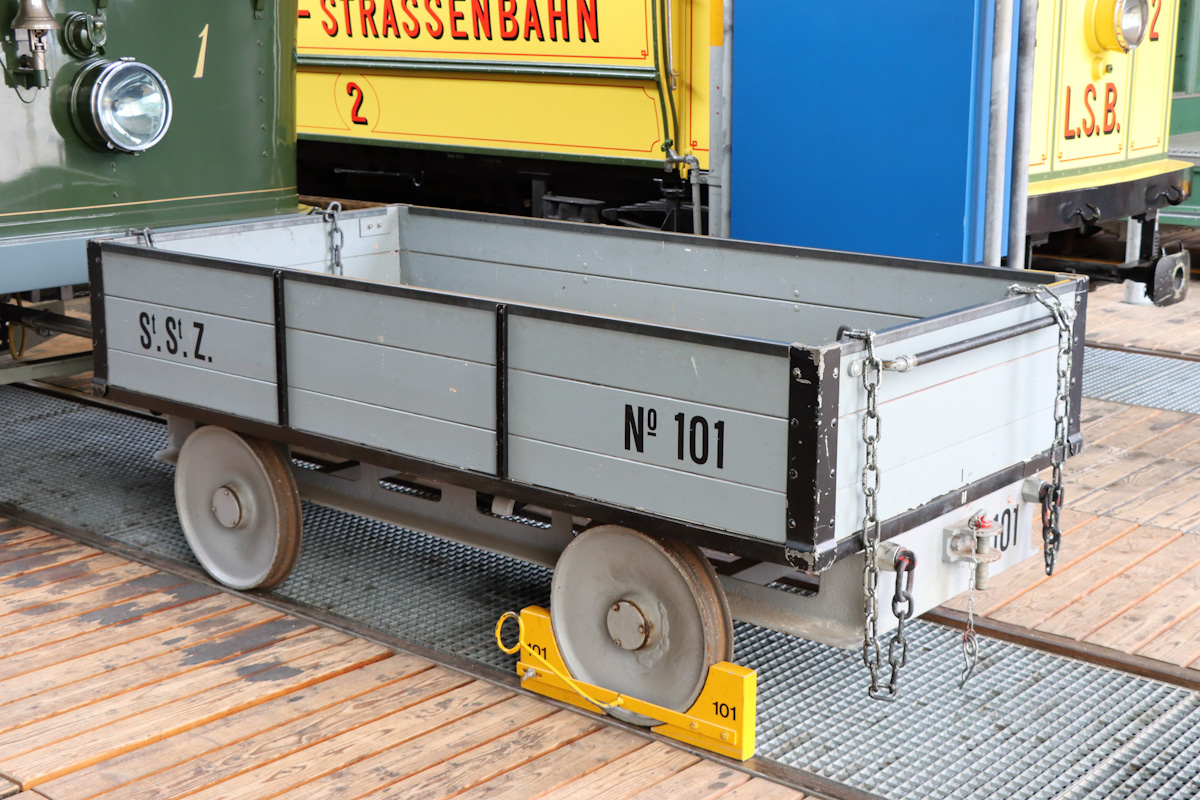 Zurich, 2-axle trailer cargo car # 101