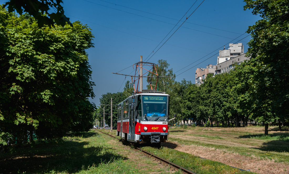 Харьков, Tatra T6A5 № 4547