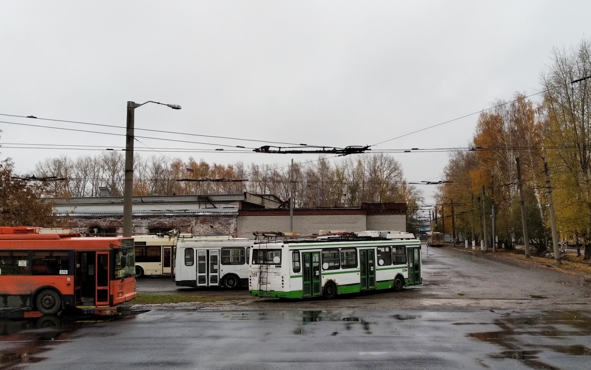 Томск, ЛиАЗ-5280 (ВЗТМ) № 359; Томск — Троллейбусное депо