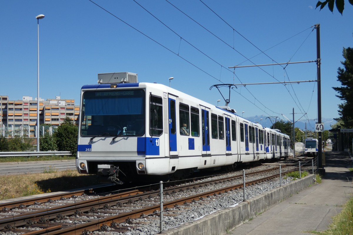 Lausanne, Duewag/Vevey/ABB Be 4/6 č. 202