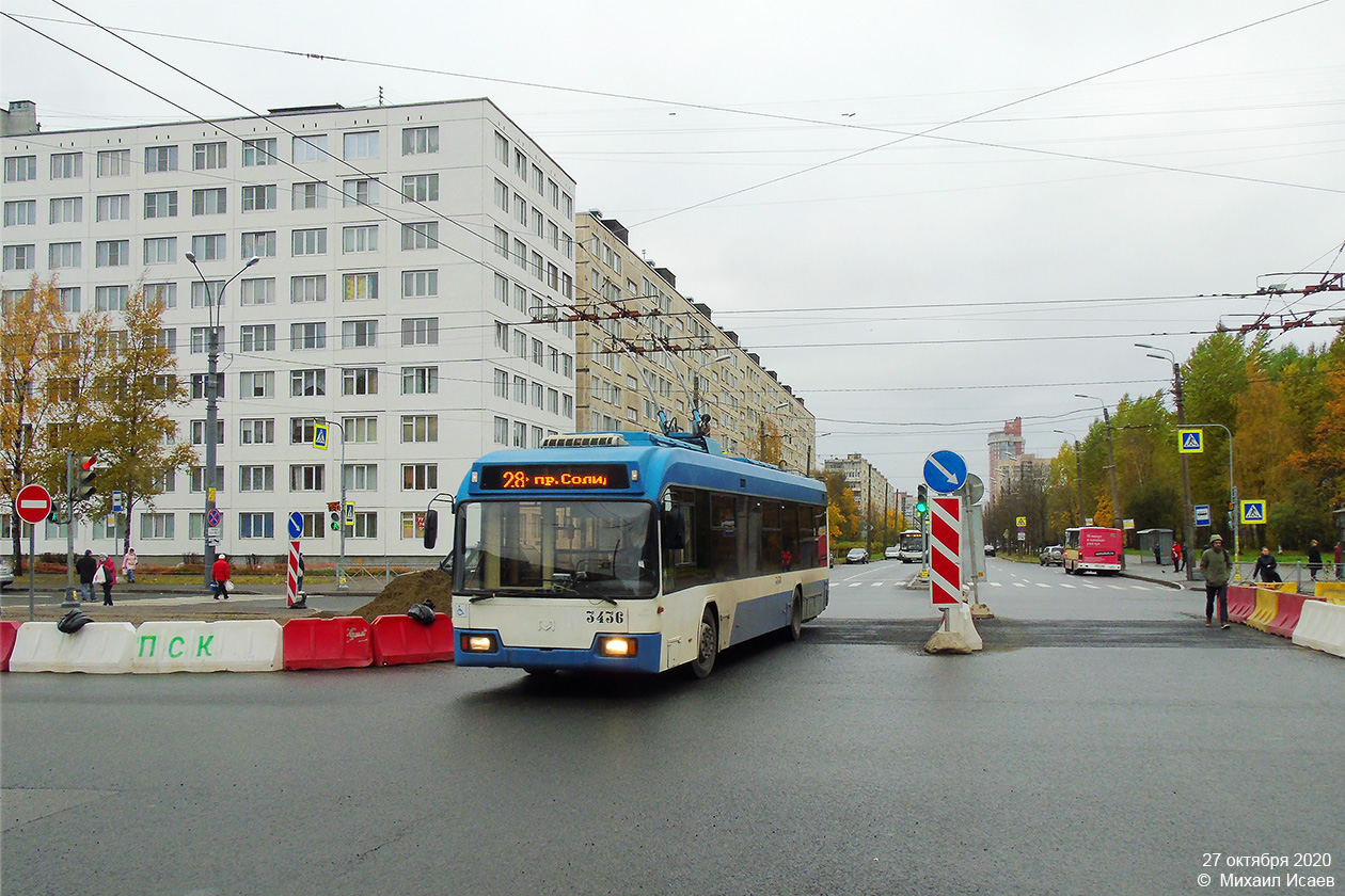 Sankt Petersburg, BKM 321 Nr. 3436; Sankt Petersburg — Track repairs