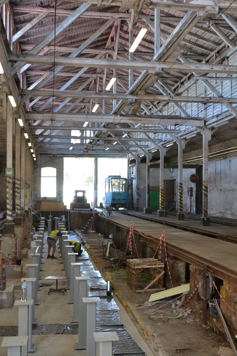 利耶帕亞 — Construction and Reconstruction Projects; 利耶帕亞 — Tramway Depot