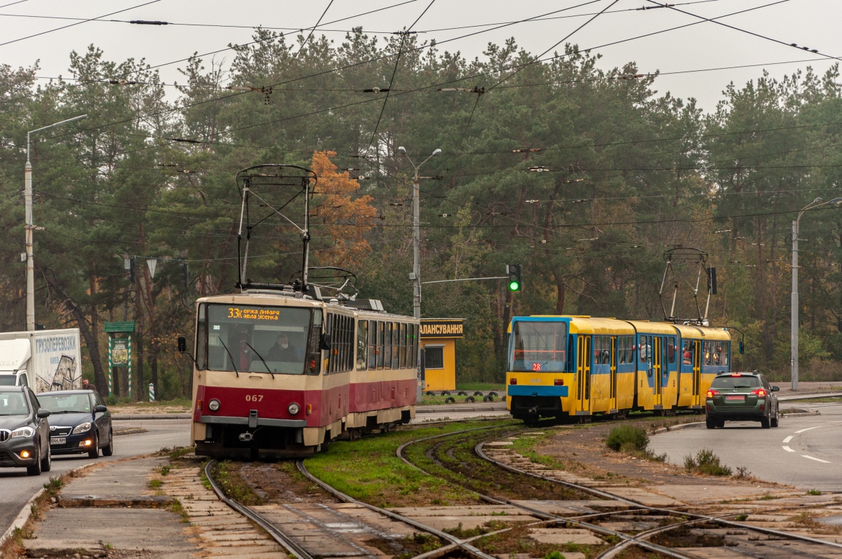 Киев, Tatra T6B5SU № 067