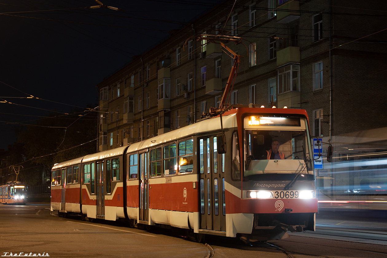 Москва, Tatra KT3R № 30699