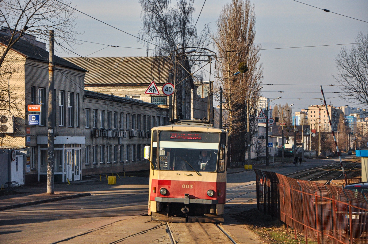 Киев, Tatra T6B5SU № 003