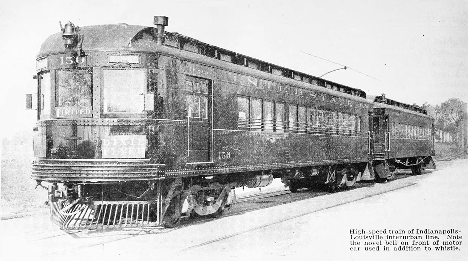 Interstate Public Service, Cincinnati interurban motor car # 150