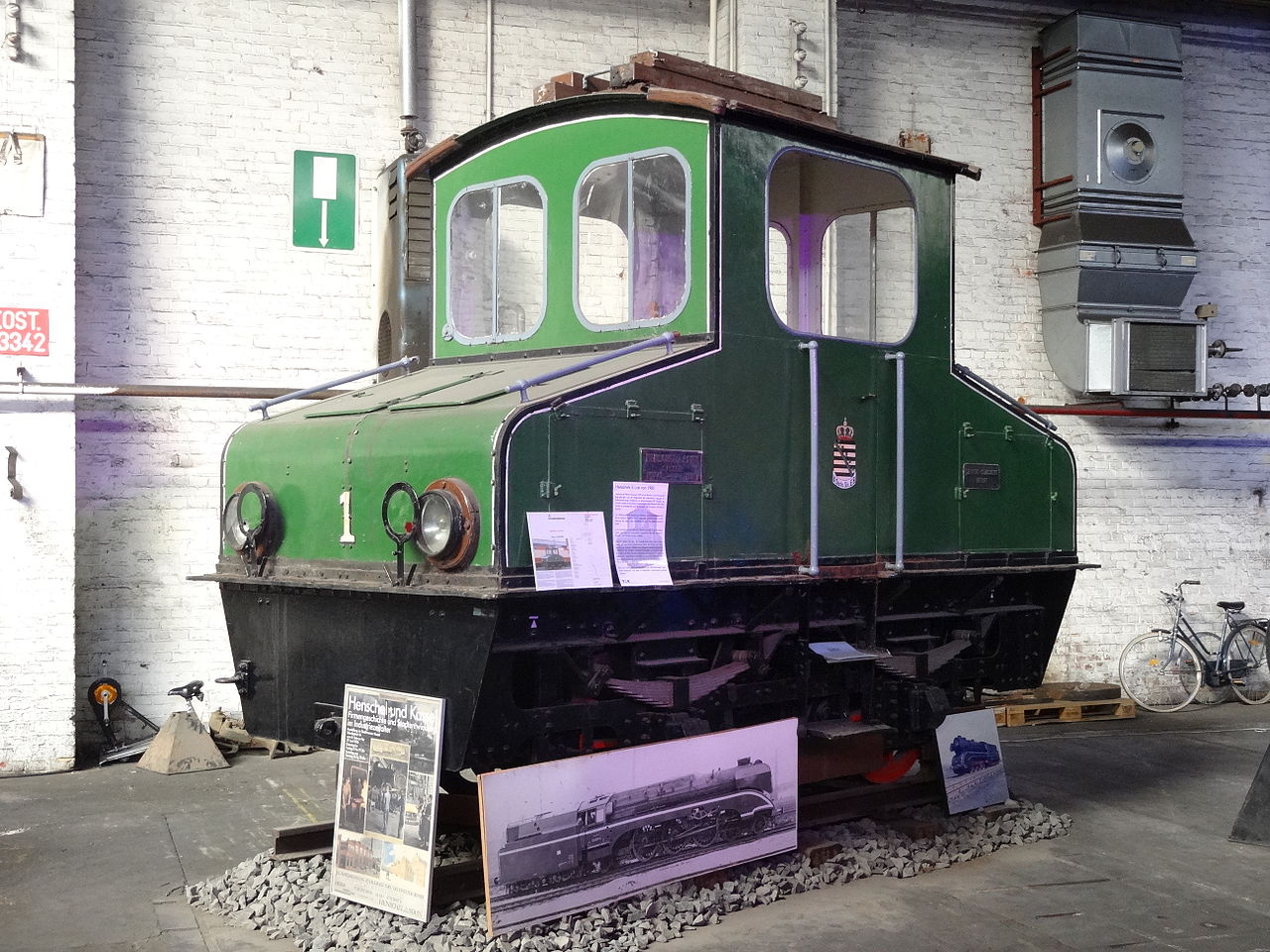 Kassel, Electric locomotive nr. 1