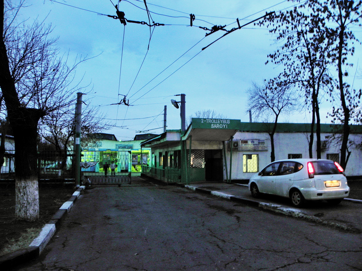 Tashkent — Trolleybus network and infrastructure