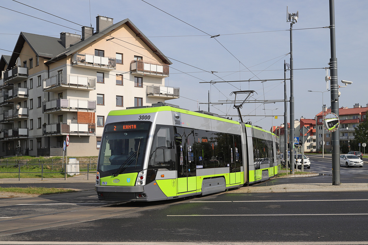 Ольштын, Solaris Tramino S111o № 3000