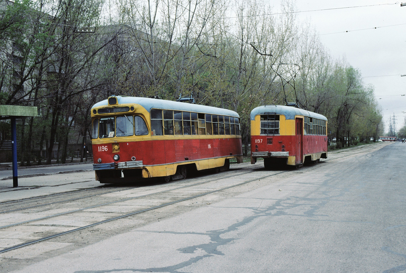 Алматы, РВЗ-6М2 № 1196; Алматы, РВЗ-6М2 № 1197