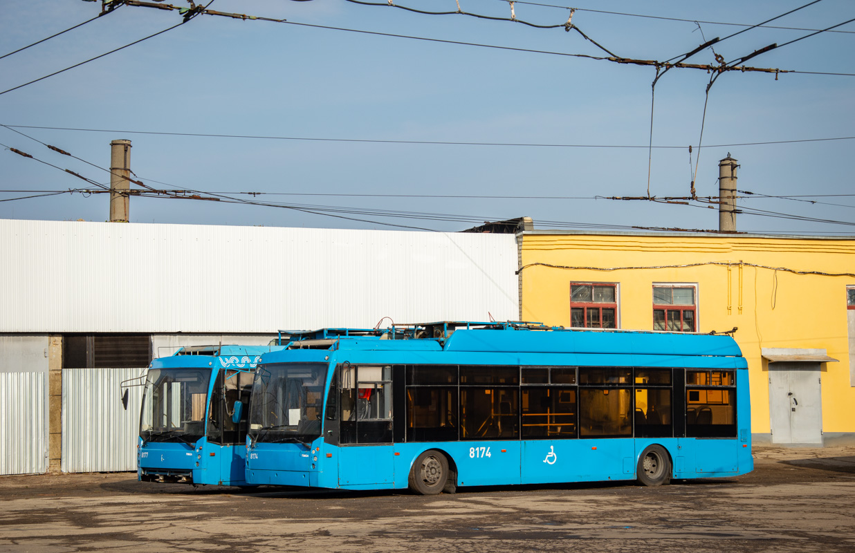 Саратов, Тролза-5265.00 «Мегаполис» № 8174; Саратов — Поставка троллейбусов из Москвы — 2020