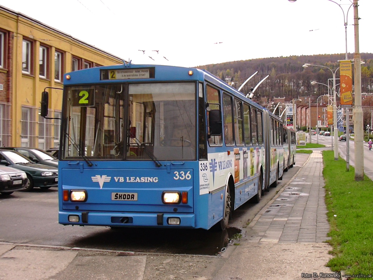 Злин, Škoda 15Tr02/6 № 336