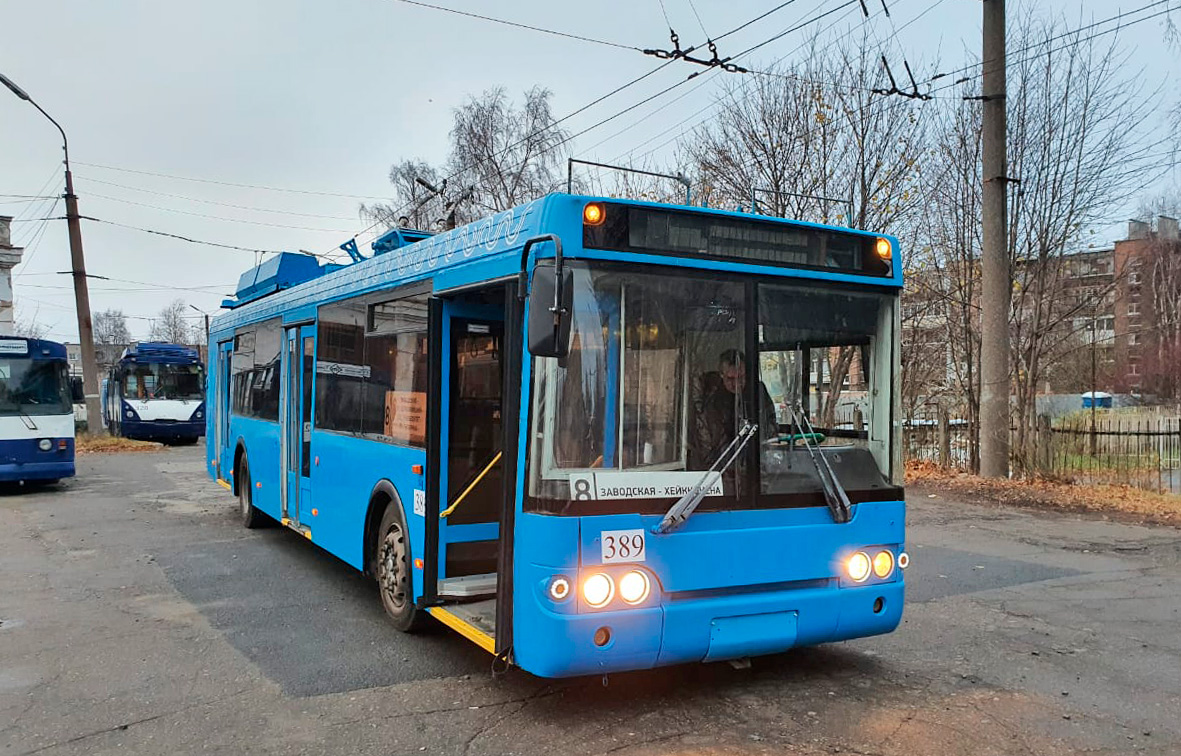 Petrozavodsk, MTrZ-52791 “Sadovoye Koltso” N°. 389; Petrozavodsk — New trolleybuses