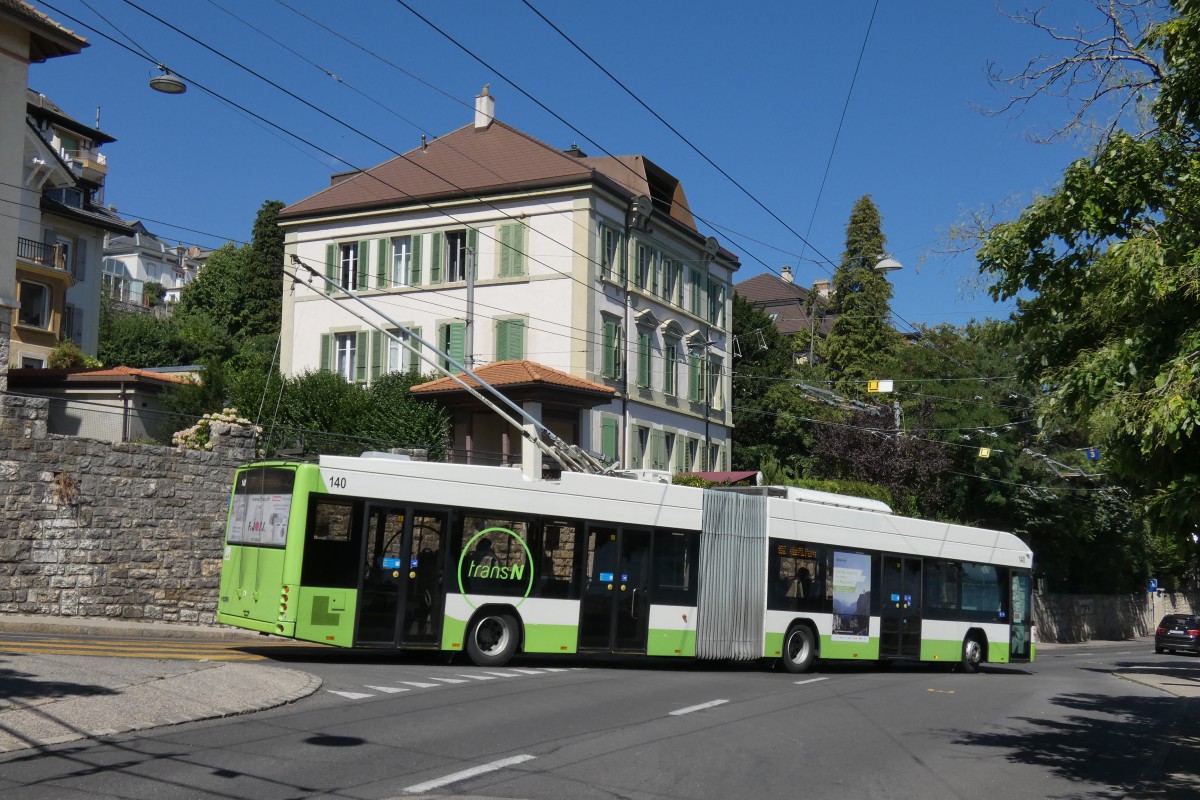 Невшатель, Hess SwissTrolley 3 (BGT-N2C) № 140