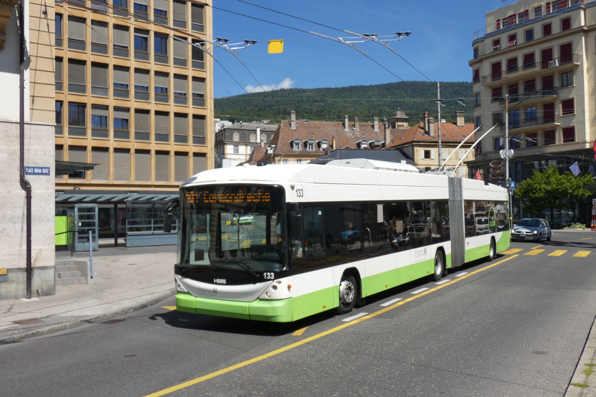 Невшатель, Hess SwissTrolley 3 (BGT-N2C) № 133