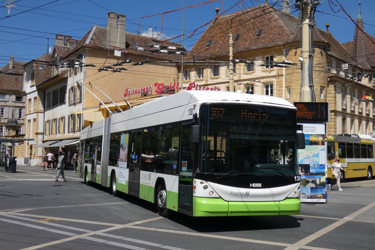 Невшатель, Hess SwissTrolley 3 (BGT-N2C) № 138