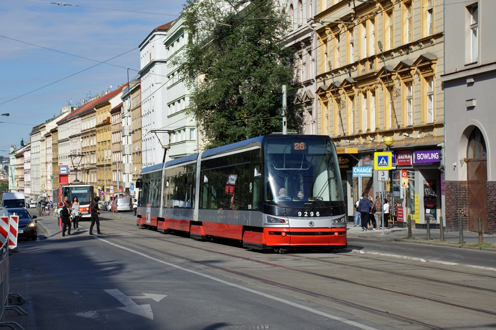 Praha, Škoda 15T3 ForCity Alfa Praha č. 9296