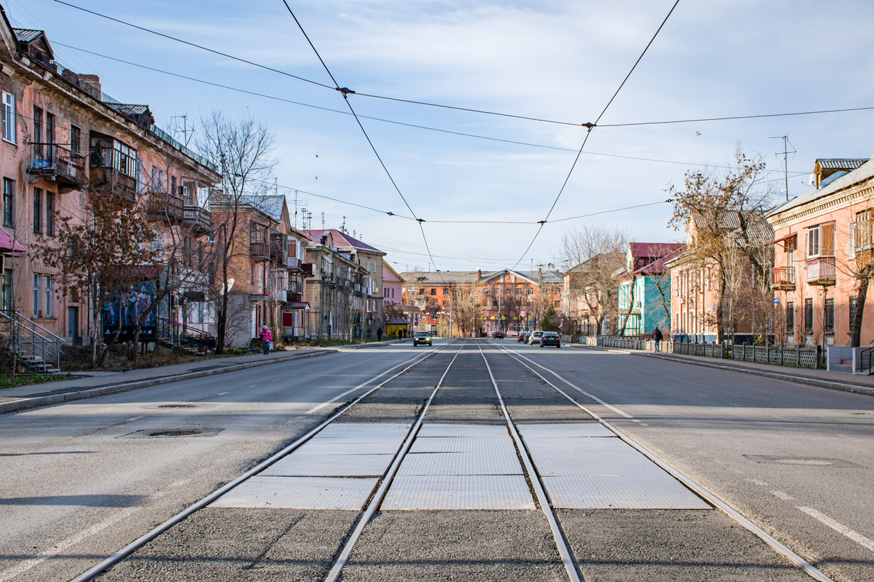 Ust-Kamenogorsk — Repairs; Ust-Kamenogorsk — Tramway lines and infrastructure