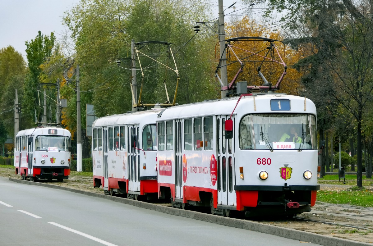 Каменское, Tatra T3SUCS № 680