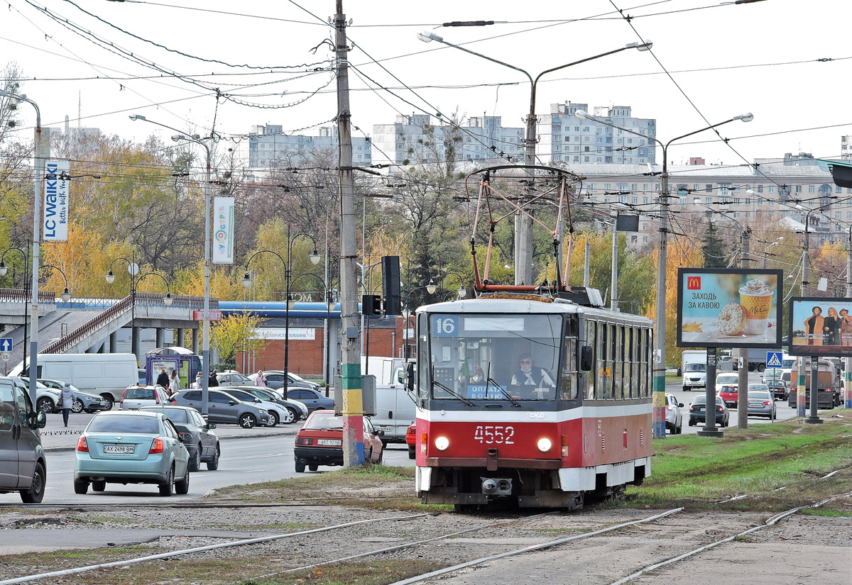 Харьков, Tatra T6B5SU № 4552