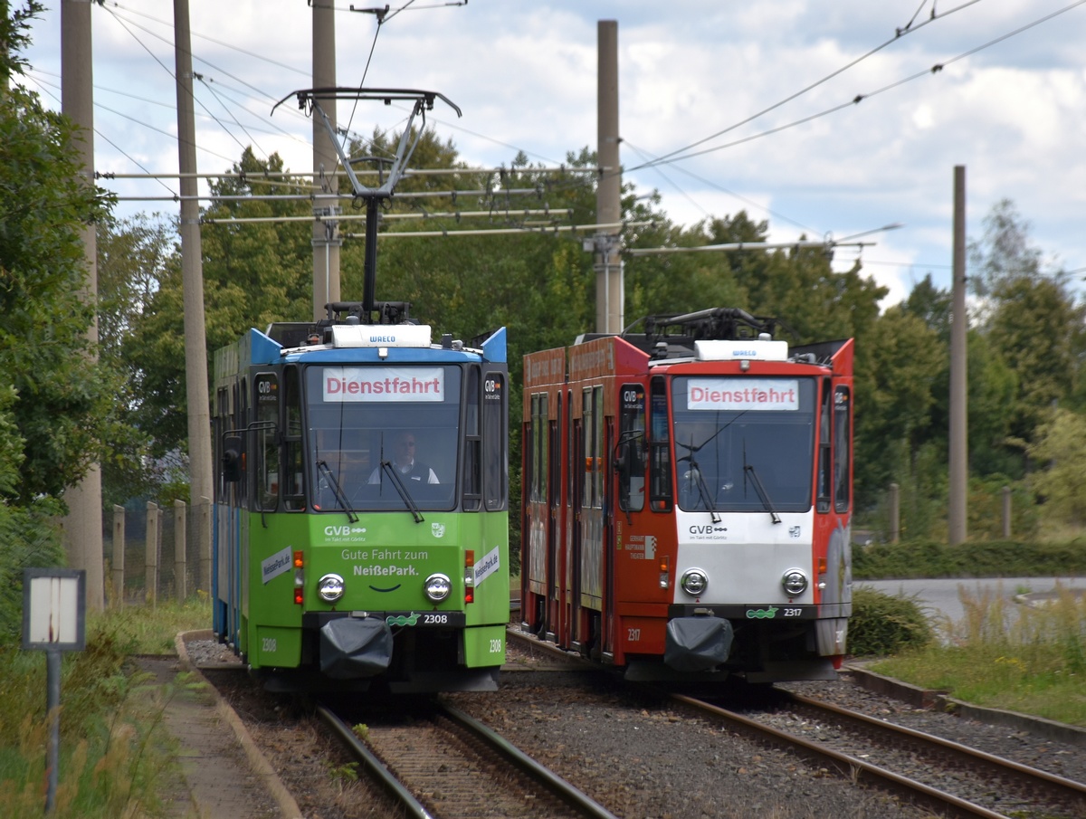 Görlitz, Tatra KT4DC № 2308; Görlitz, Tatra KT4DC № 2317