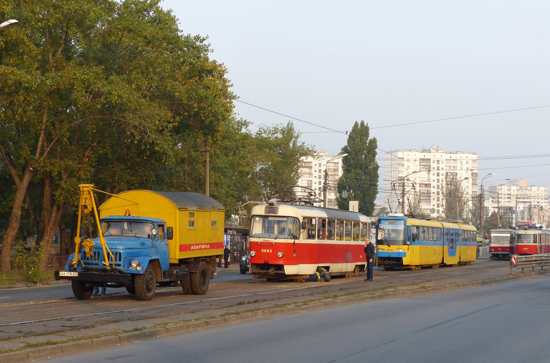 Киев, Tatra T3SUCS № 5683; Киев — Происшествия
